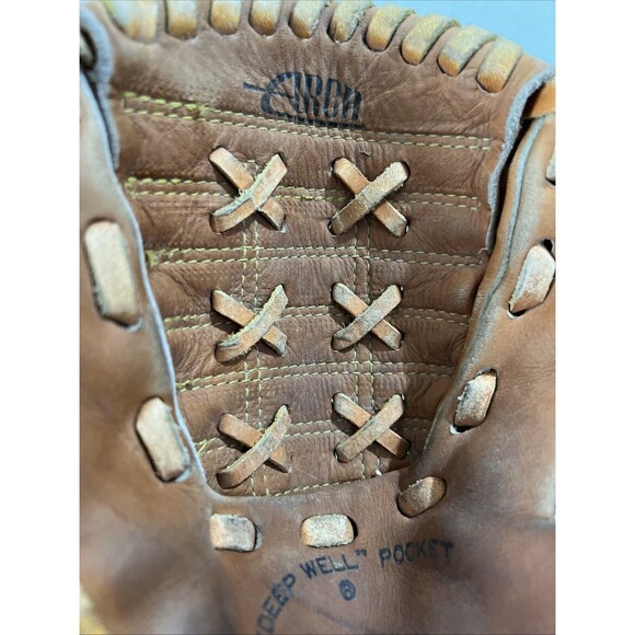 Rawlings Reggie Jackson Baseball Glove RBG90 “Deep Well” Pocket 9” RHT - Picture 11 of 16